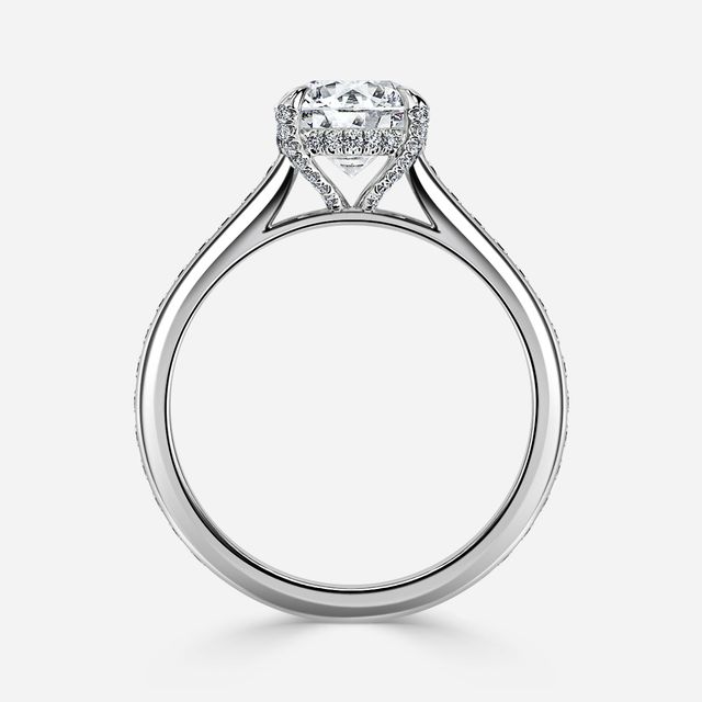 Alexandra White Gold Engagement Ring