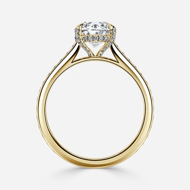 Alexandra Yellow Gold Engagement Ring