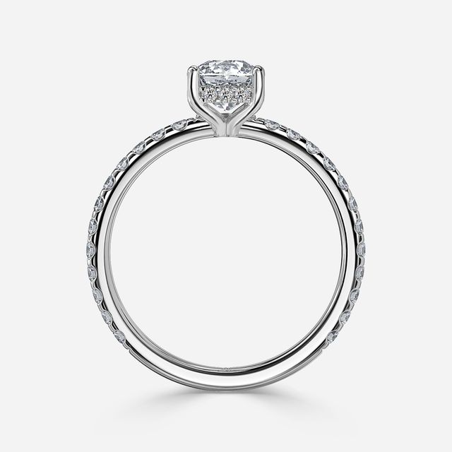 Sadie Platinum Engagement Ring