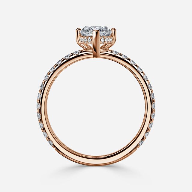 Sadie Rose Gold Engagement Ring