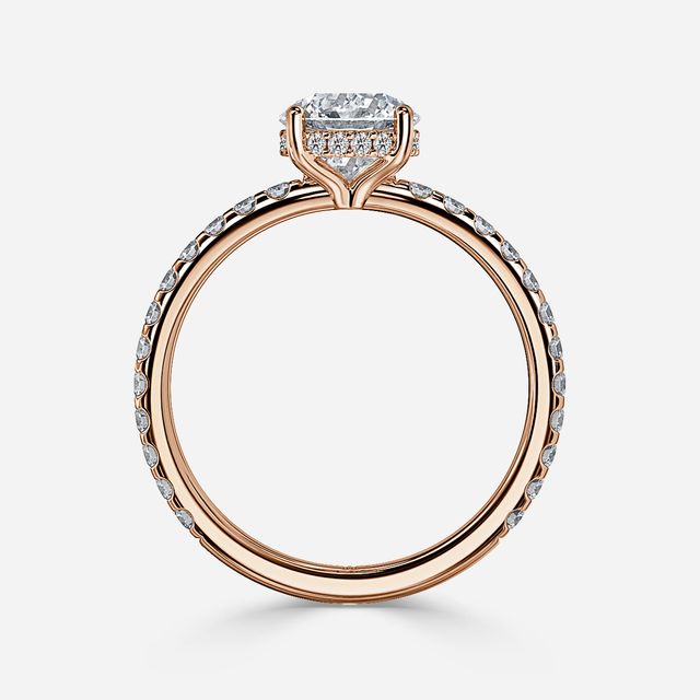 Sadie Rose Gold Engagement Ring