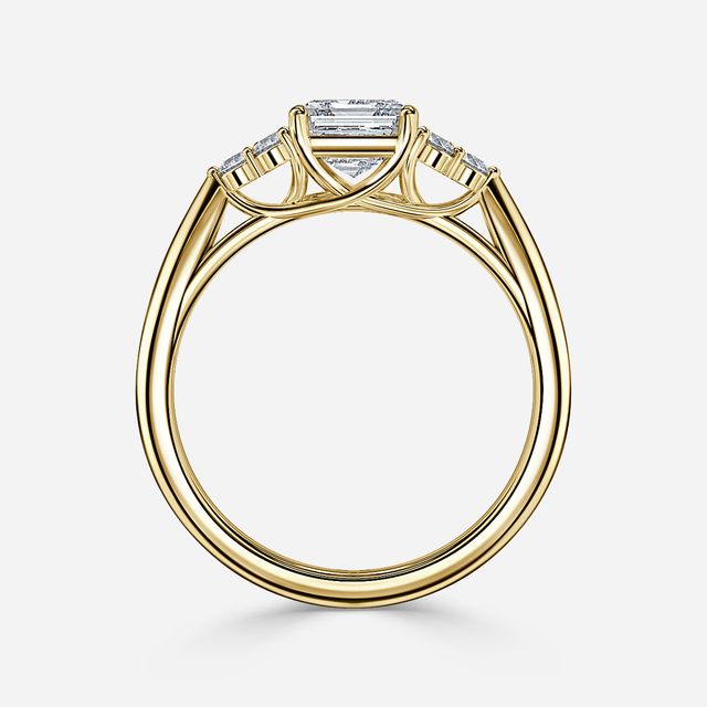 Isabella Yellow Gold Engagement Ring