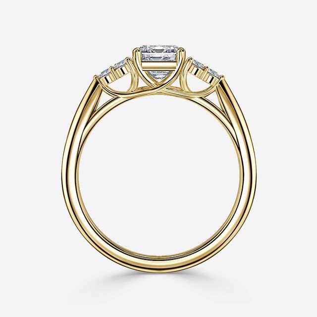Isabella Yellow Gold Engagement Ring