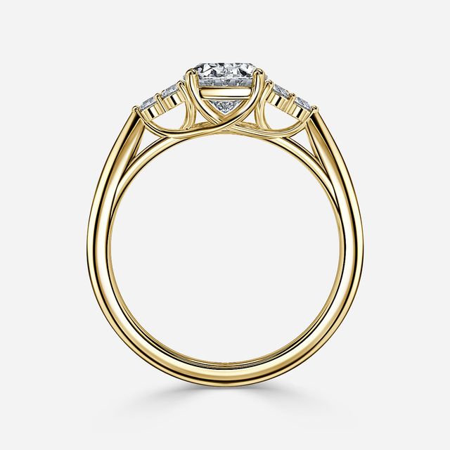 Isabella Yellow Gold Engagement Ring