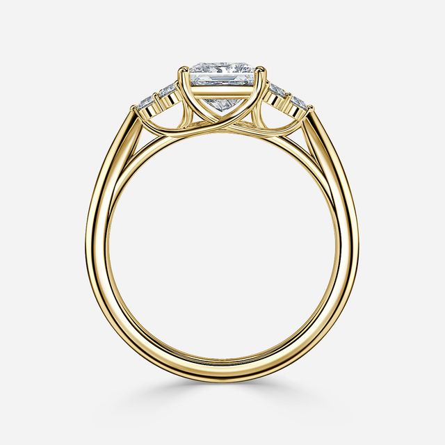 Isabella Yellow Gold Engagement Ring