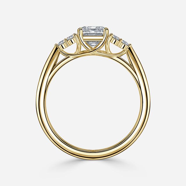 Isabella Yellow Gold Engagement Ring