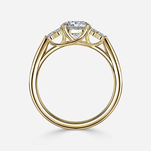 Isabella Yellow Gold Engagement Ring
