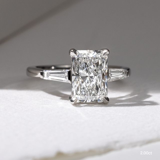 Kenzo White Gold Engagement Ring