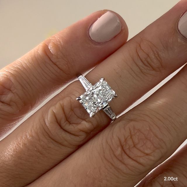 Kenzo White Gold Engagement Ring