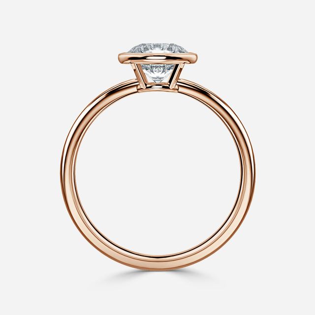Chloe Rose Gold Engagement Ring