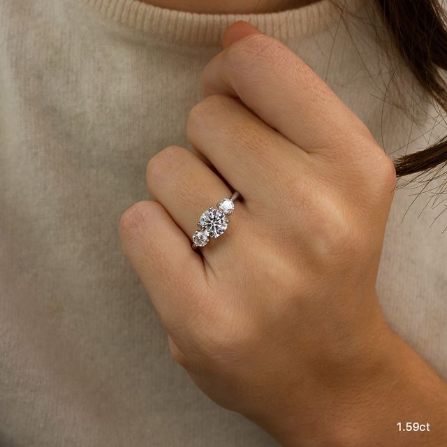 Cairo White Gold Engagement Ring