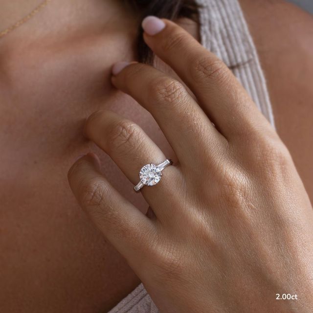 Kenzo White Gold Engagement Ring