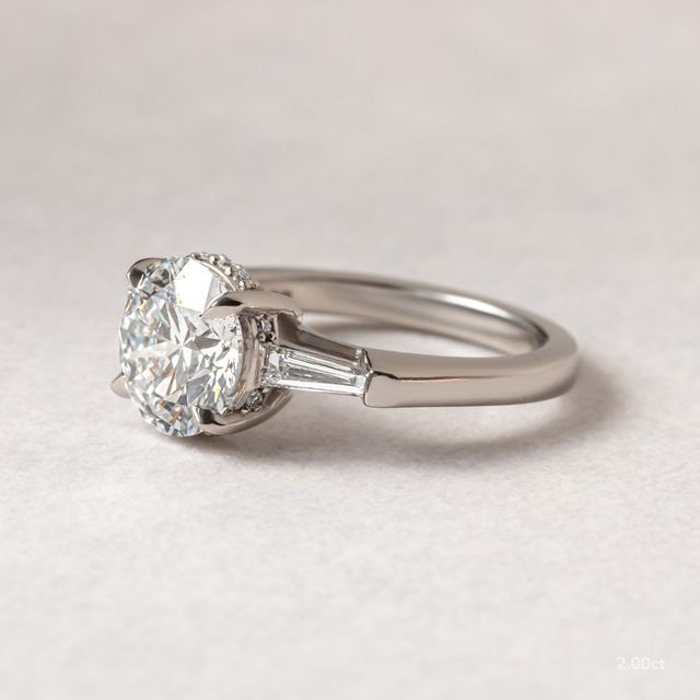 Kenzo White Gold Engagement Ring