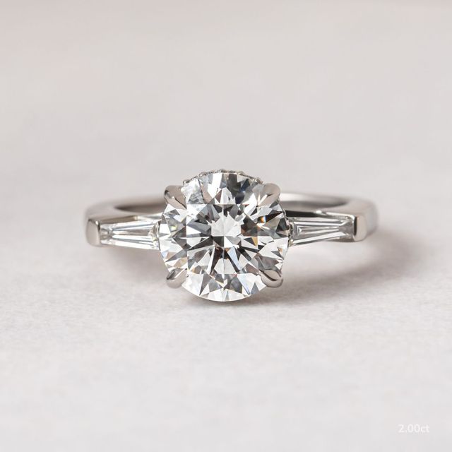 Kenzo White Gold Engagement Ring