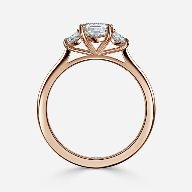 Treya Rose Gold Engagement Ring