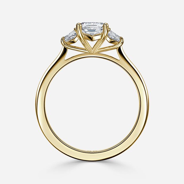 Treya Yellow Gold Engagement Ring