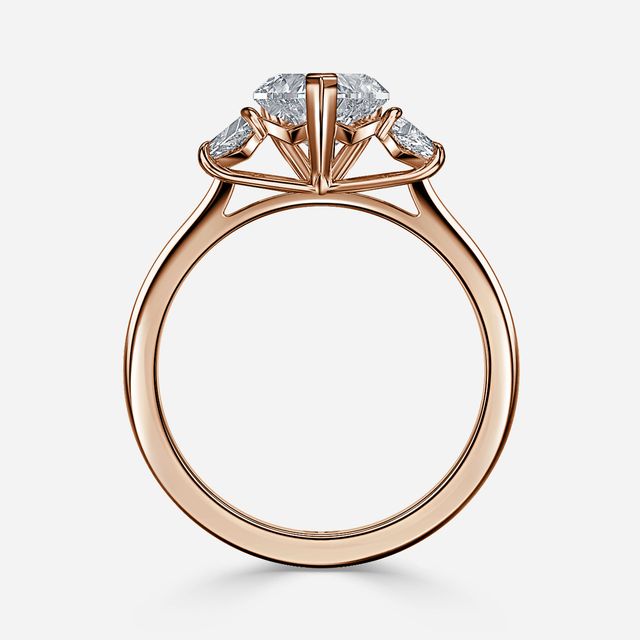 Treya Rose Gold Engagement Ring