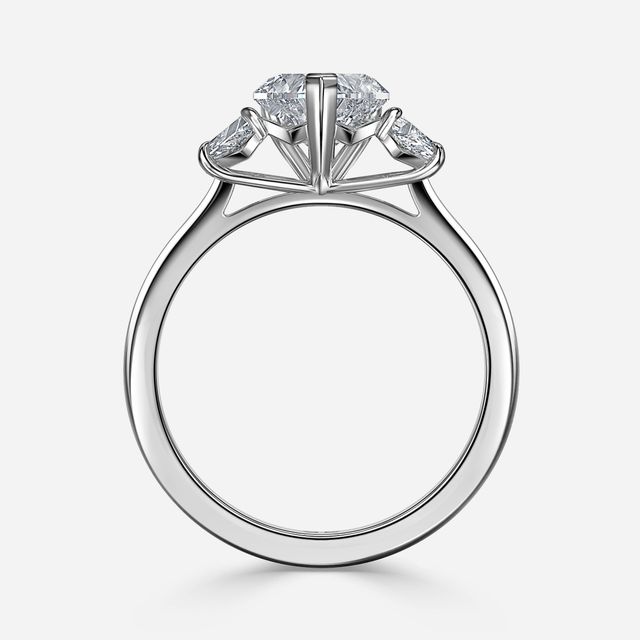 Treya White Gold Engagement Ring