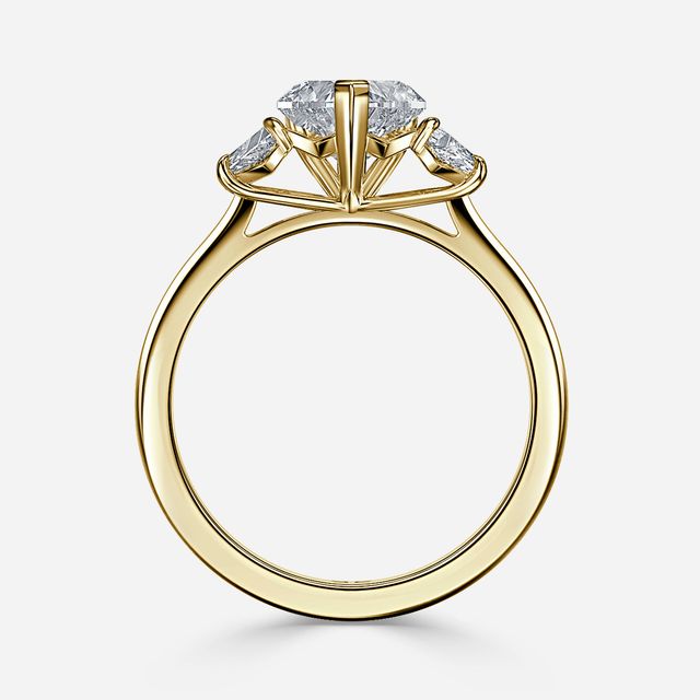 Treya Yellow Gold Engagement Ring