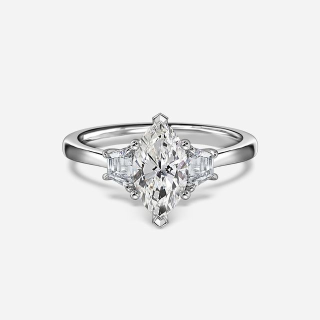Treya White Gold Engagement Ring