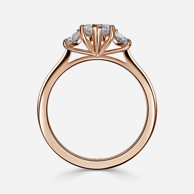 Treya Rose Gold Engagement Ring