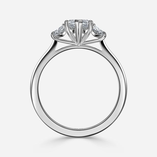 Treya White Gold Engagement Ring