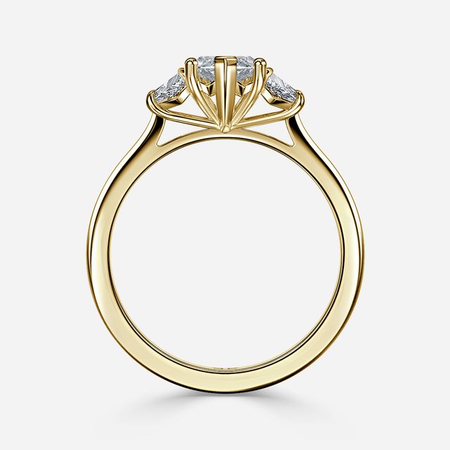 Treya Yellow Gold Engagement Ring