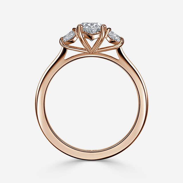 Treya Rose Gold Engagement Ring