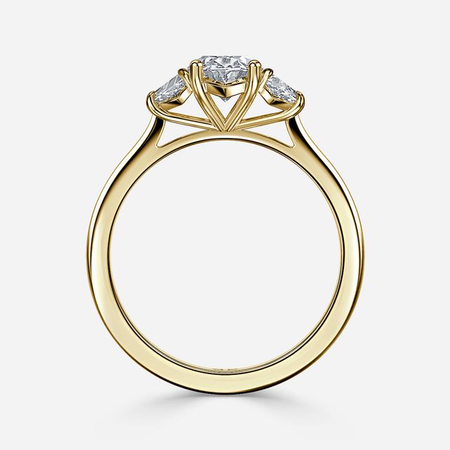 Treya Yellow Gold Engagement Ring