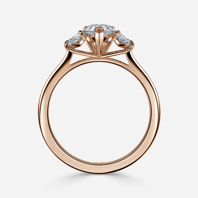 Treya Rose Gold Engagement Ring
