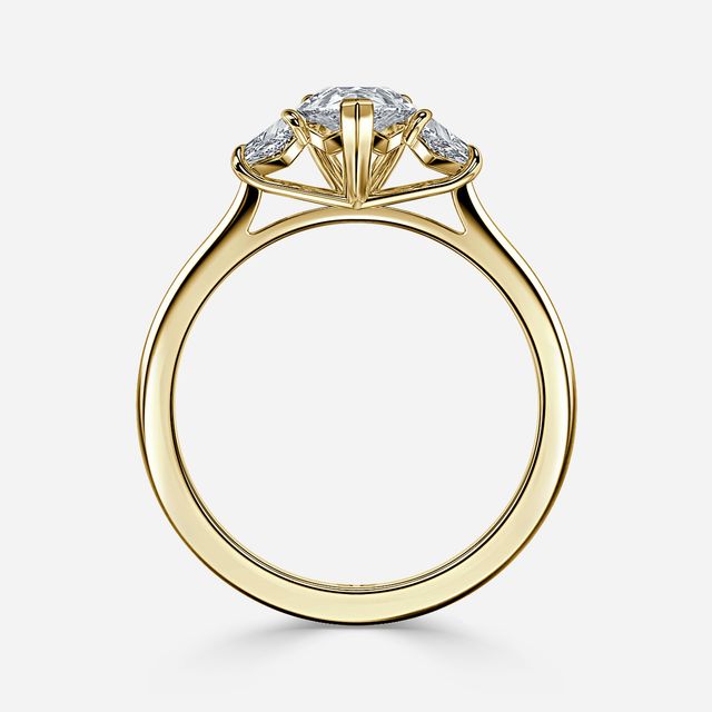 Treya Yellow Gold Engagement Ring