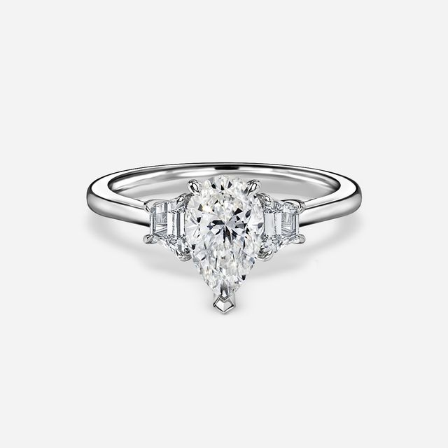 Treya White Gold Engagement Ring