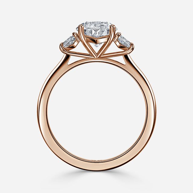 Treya Rose Gold Engagement Ring