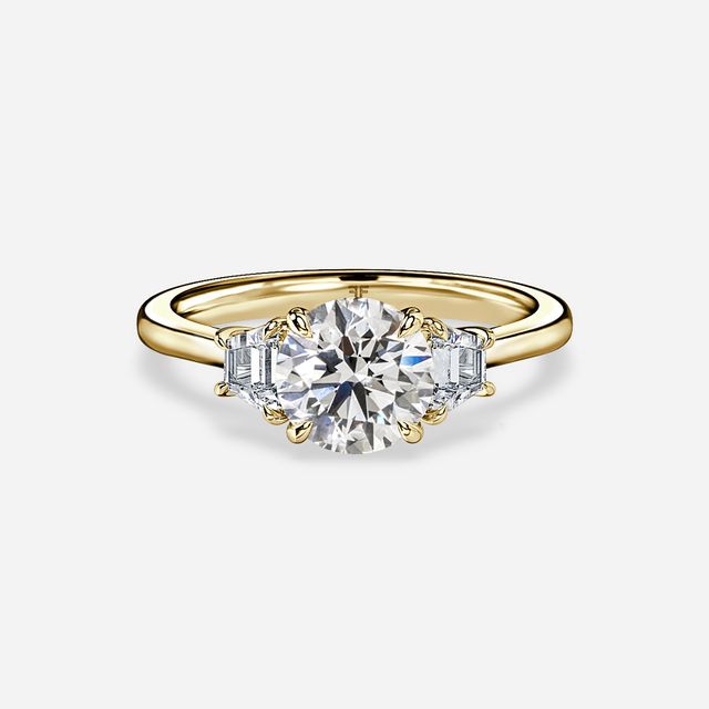Treya Yellow Gold Engagement Ring