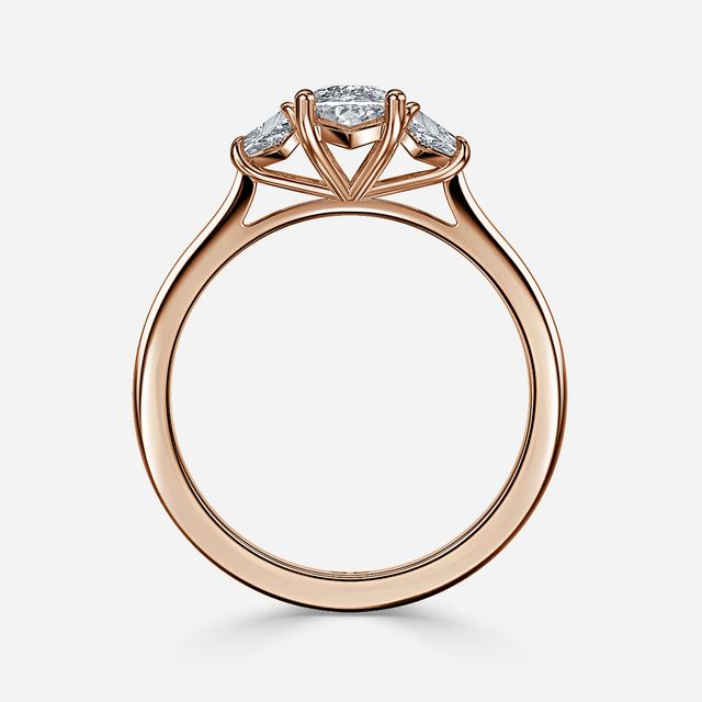 Treya Rose Gold Engagement Ring