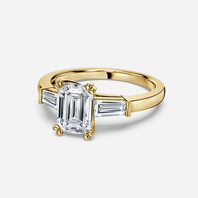 Kenzo Yellow Gold Engagement Ring