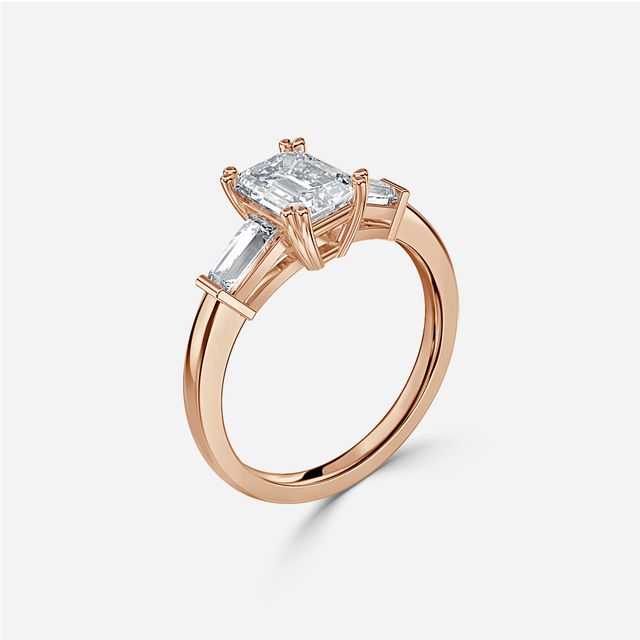 Kenzo Rose Gold Engagement Ring