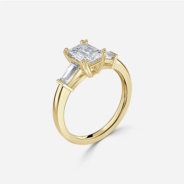 Kenzo Yellow Gold Engagement Ring