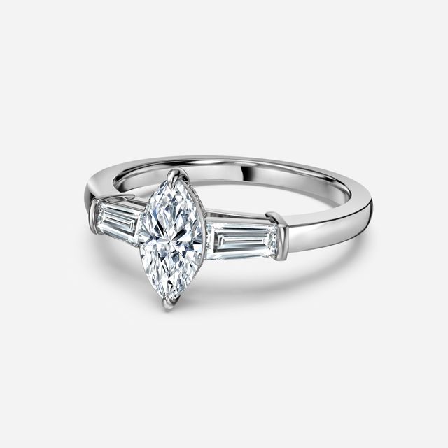 Kenzo White Gold Engagement Ring