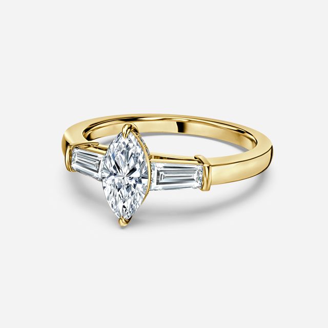 Kenzo Yellow Gold Engagement Ring