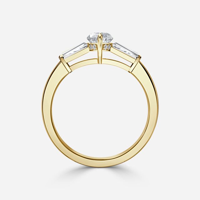 Kenzo Yellow Gold Engagement Ring