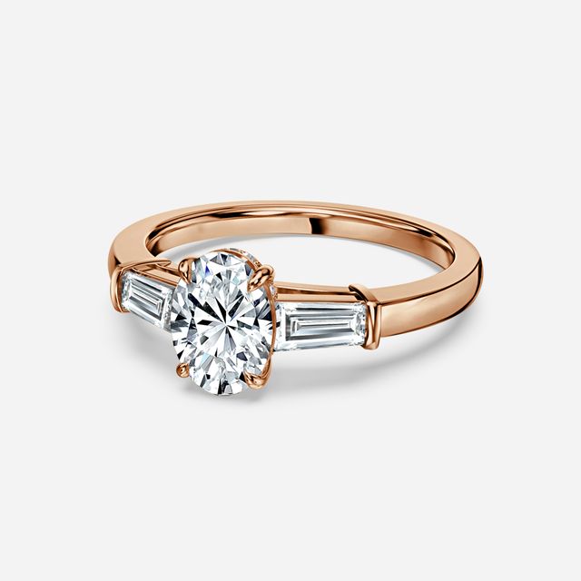 Kenzo Rose Gold Engagement Ring