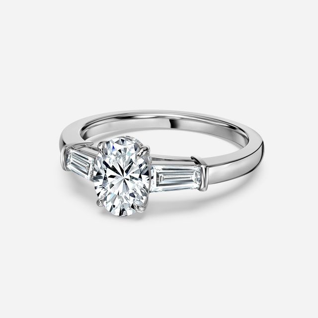 Kenzo White Gold Engagement Ring