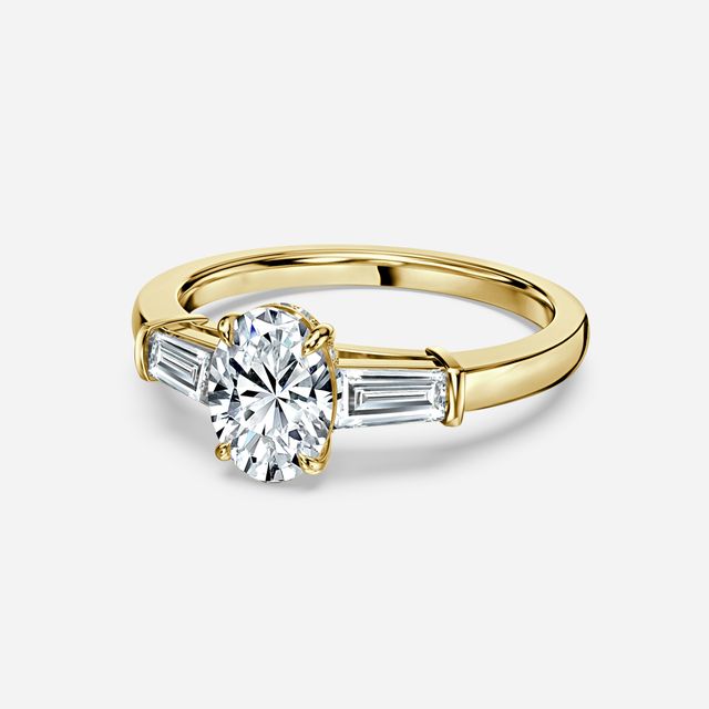 Kenzo Yellow Gold Engagement Ring