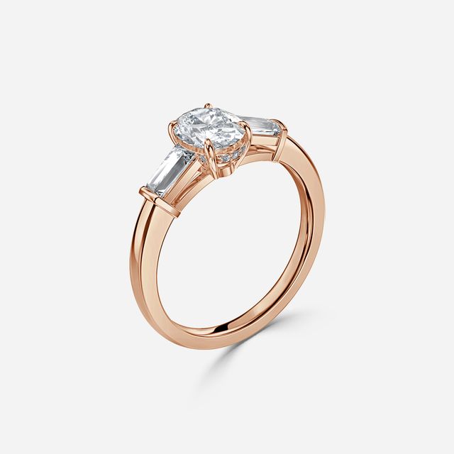 Kenzo Rose Gold Engagement Ring