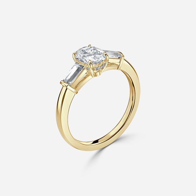 Kenzo Yellow Gold Engagement Ring