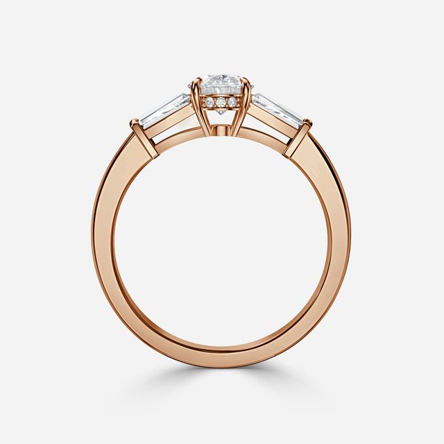 Kenzo Rose Gold Engagement Ring