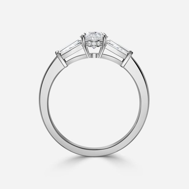 Kenzo White Gold Engagement Ring