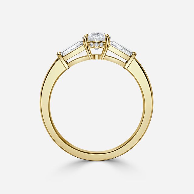 Kenzo Yellow Gold Engagement Ring