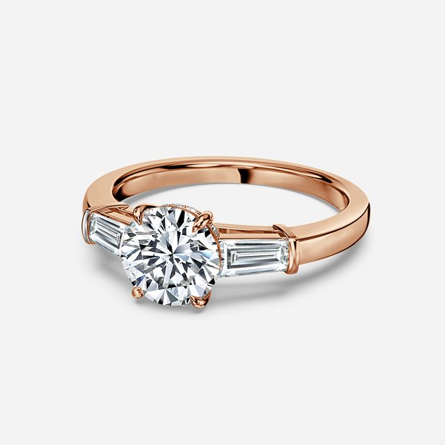 Kenzo Rose Gold Engagement Ring